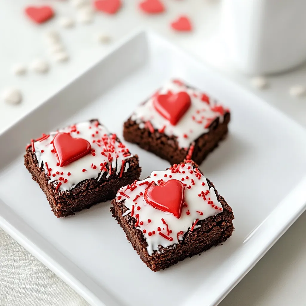 Chocolate Dipped Brownies