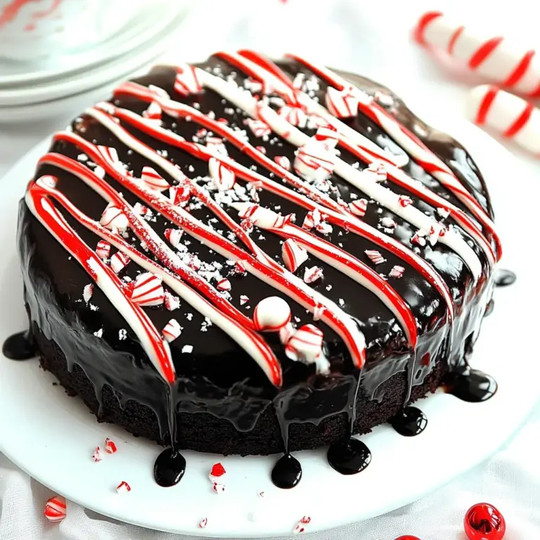 Chocolate Peppermint Cake