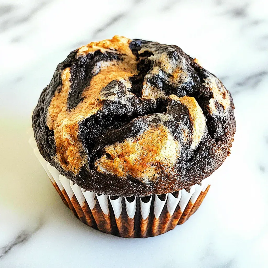 Chocolate Pumpkin Muffins