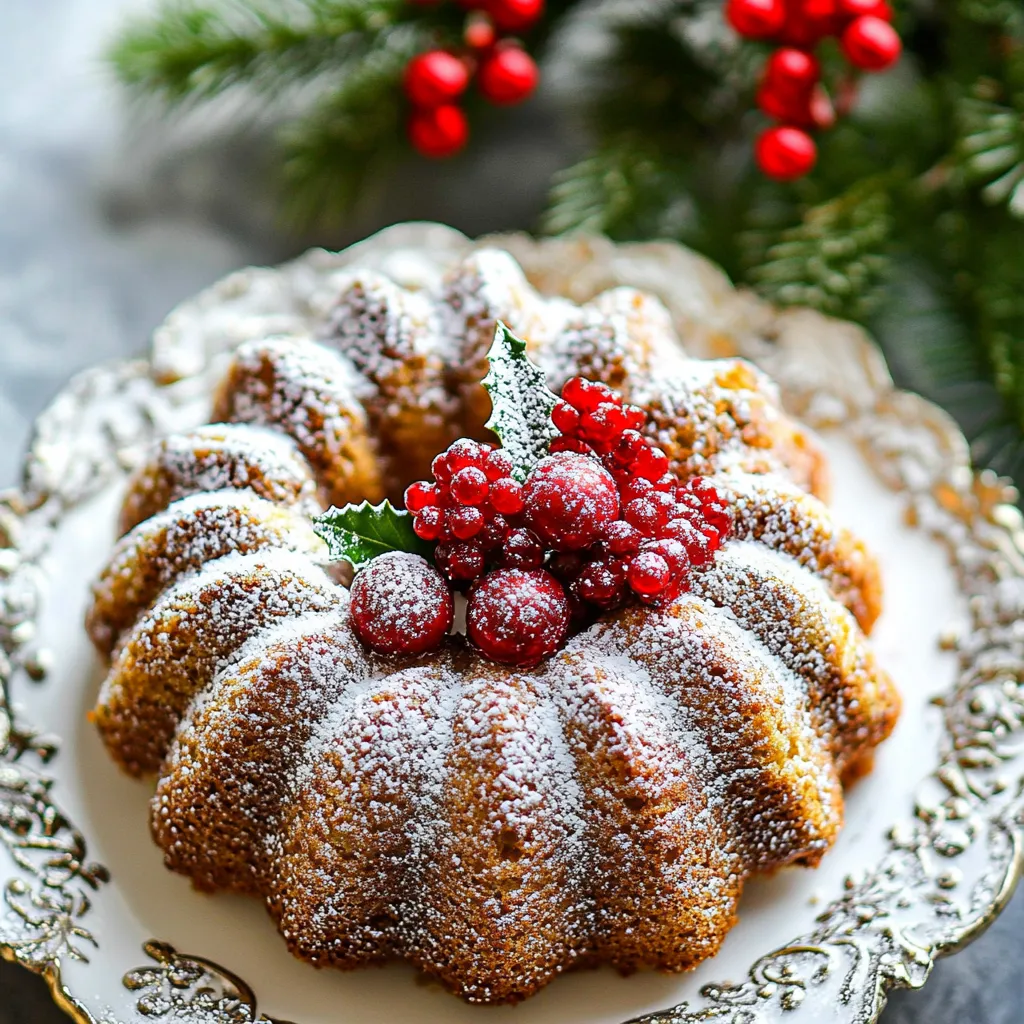 Christmas Bundt Cake