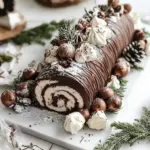 Christmas Yule Log Cake