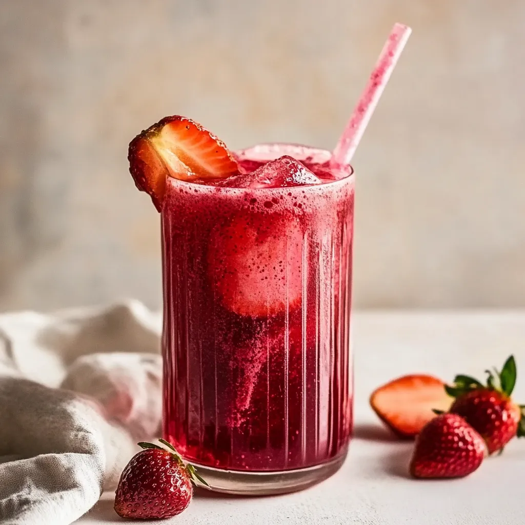 Copycat Starbucks Strawberry Acai Refresher