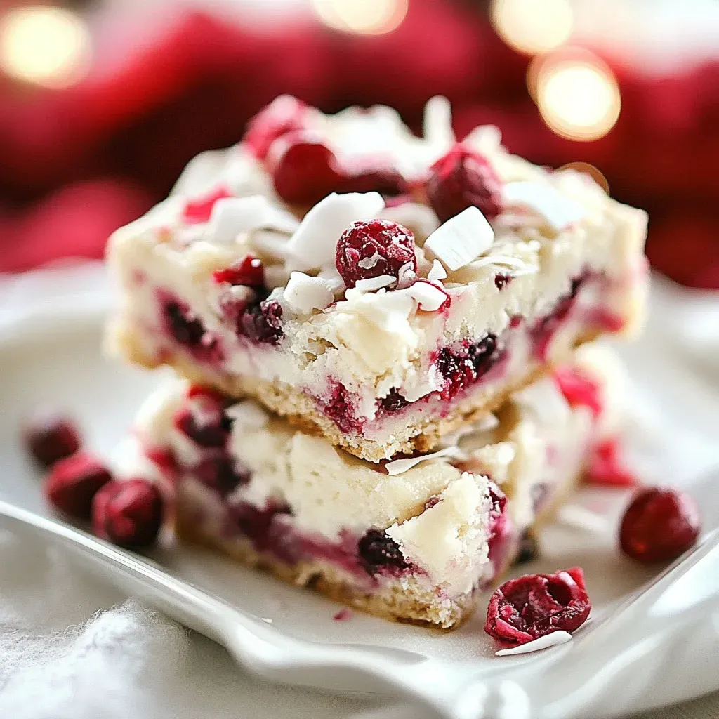 Cranberry Bliss Bars