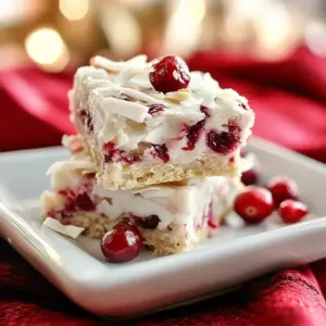 Cranberry Bliss Bars