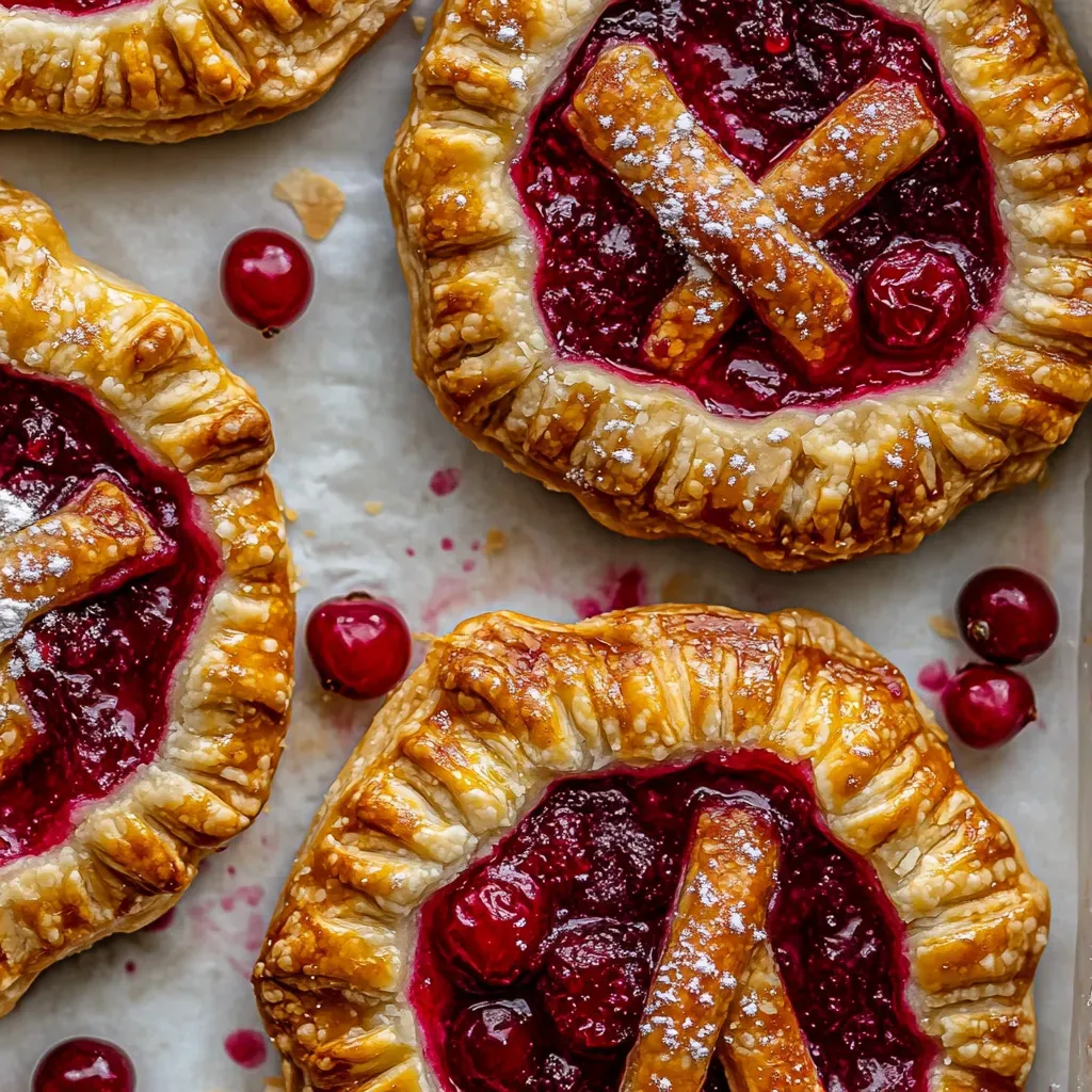 Cranberry Hand Pies