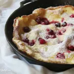 Cranberry Orange Dutch Baby
