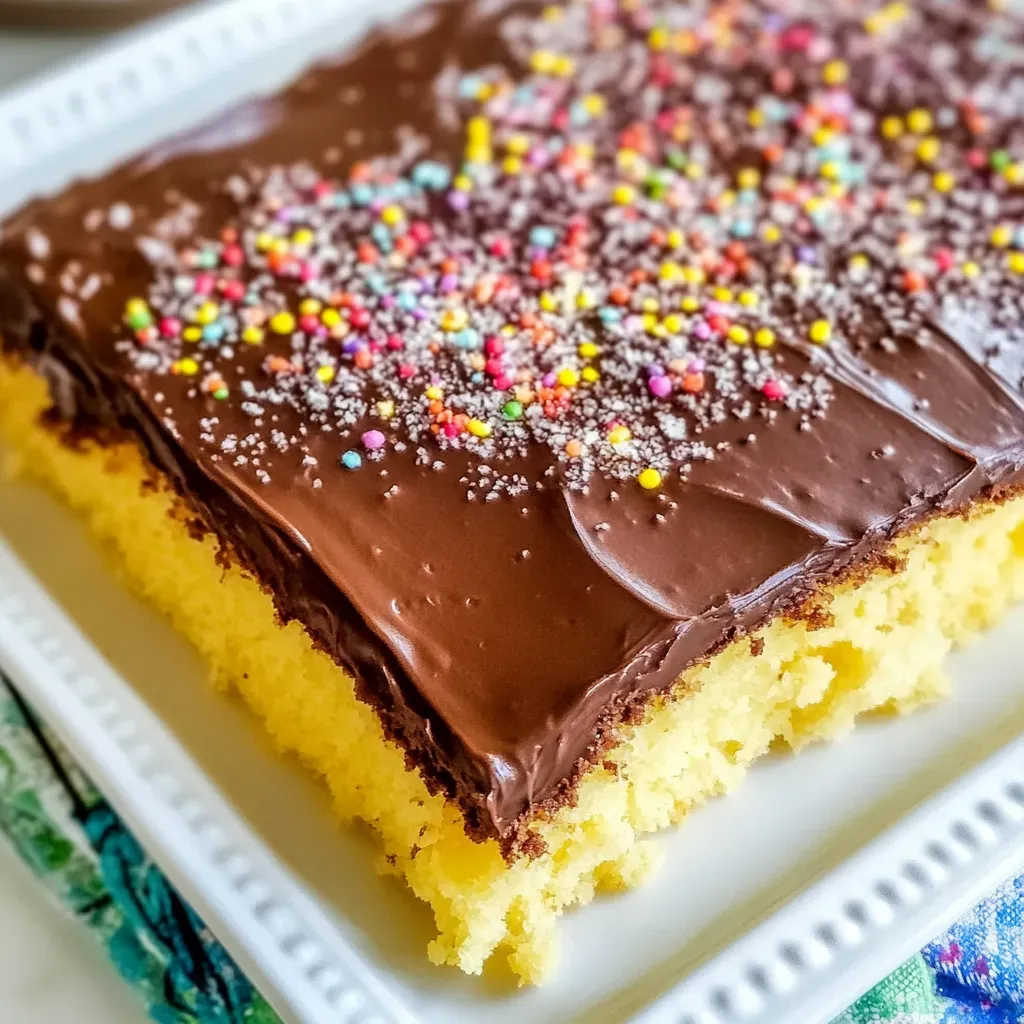 Cream Cheese Sheet Cake