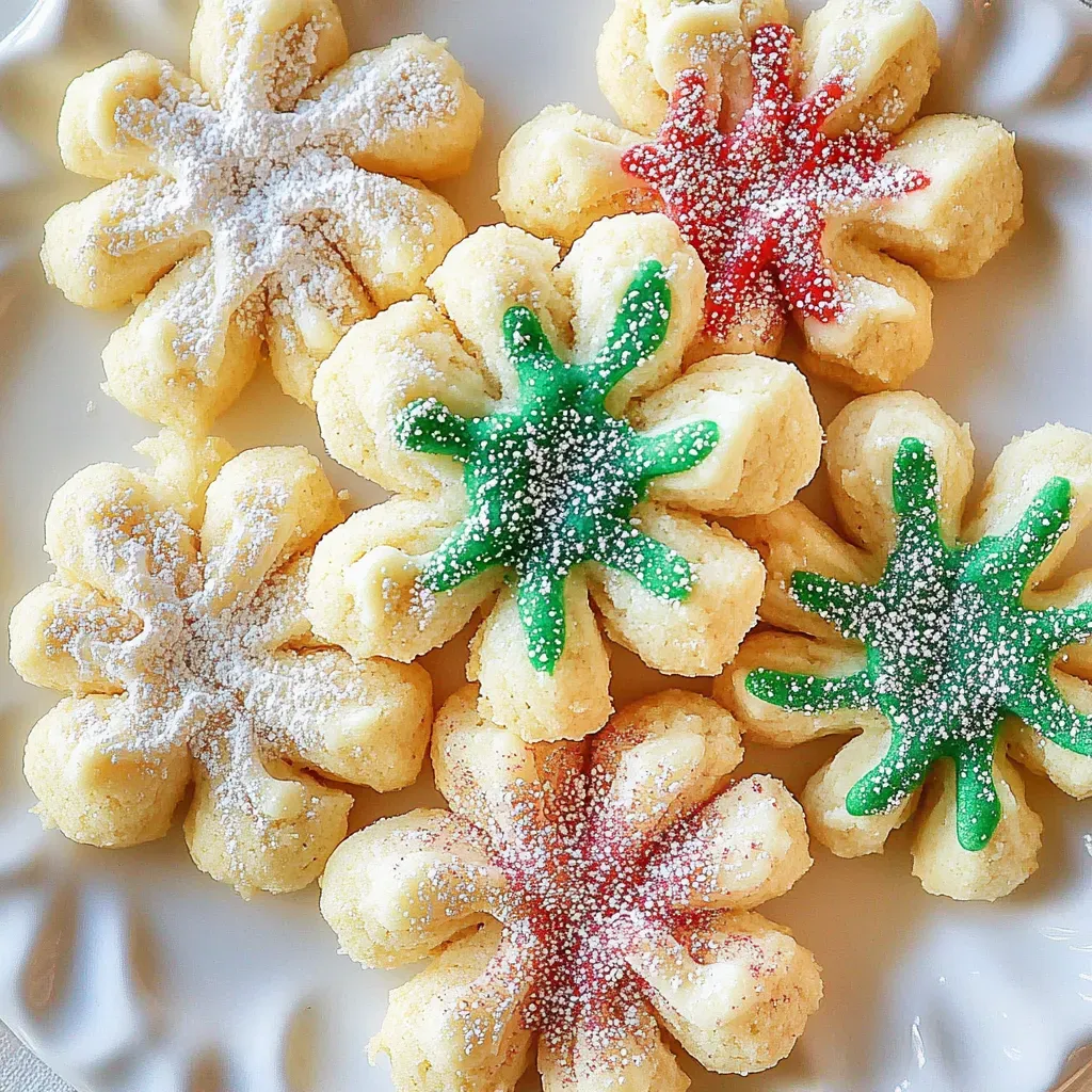 Cream Cheese Spritz Cookies