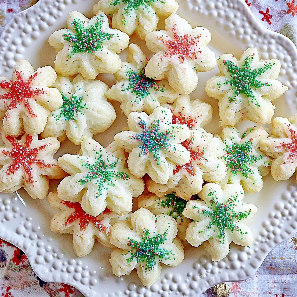 Cream Cheese Spritz Cookies