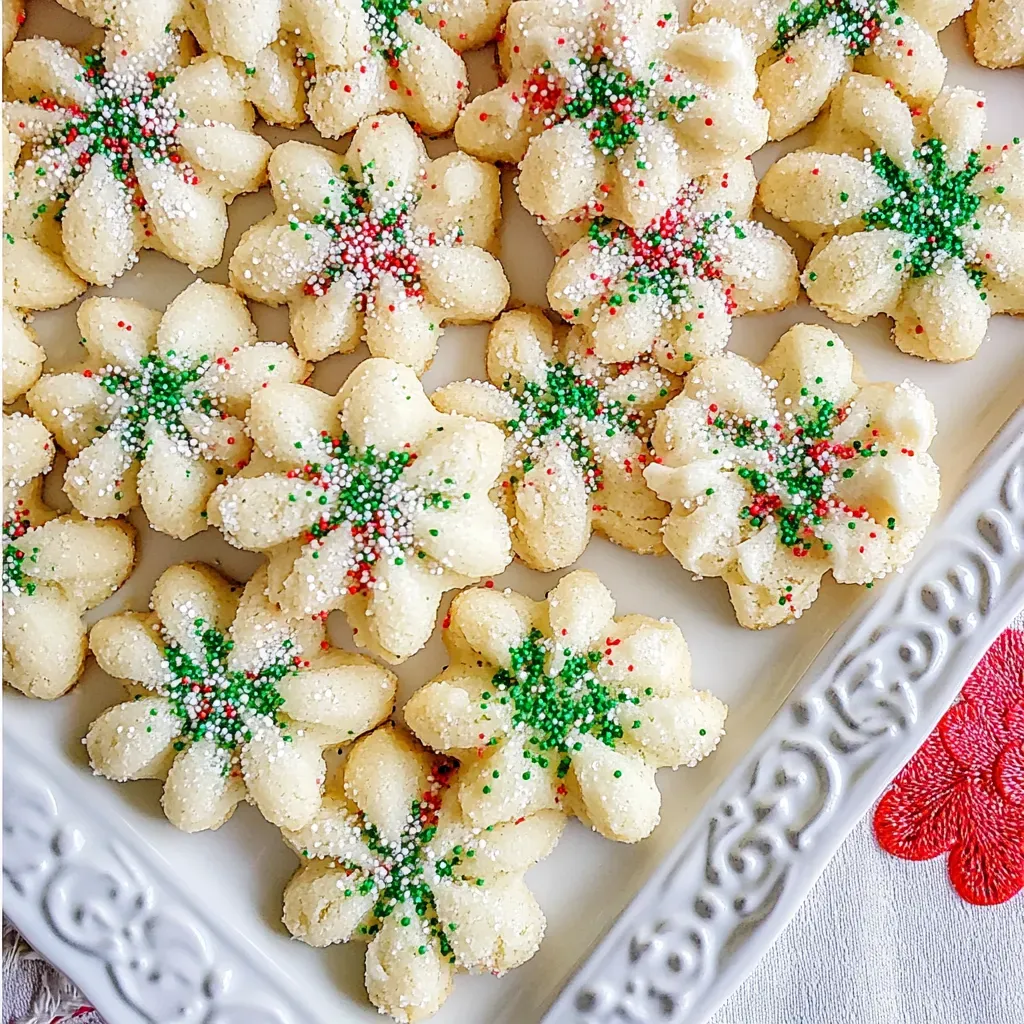 Cream Cheese Spritz Cookies