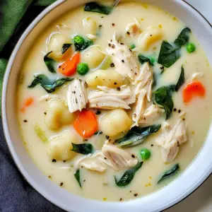 Creamy Chicken Gnocchi Soup