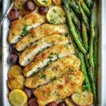 Crispy Parmesan Baked Chicken Milanese