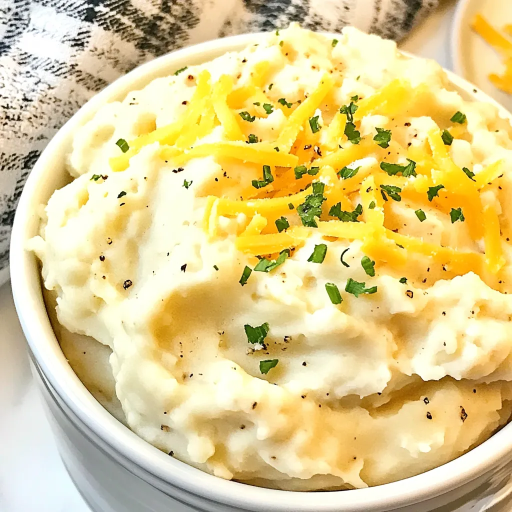 Crock Pot Mashed Potatoes