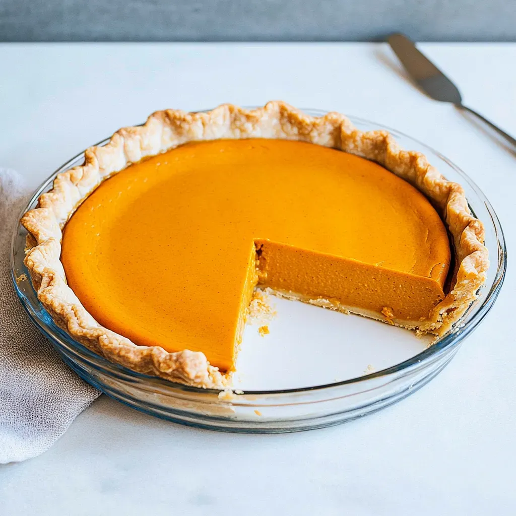 Dairy Free Pumpkin Pie
