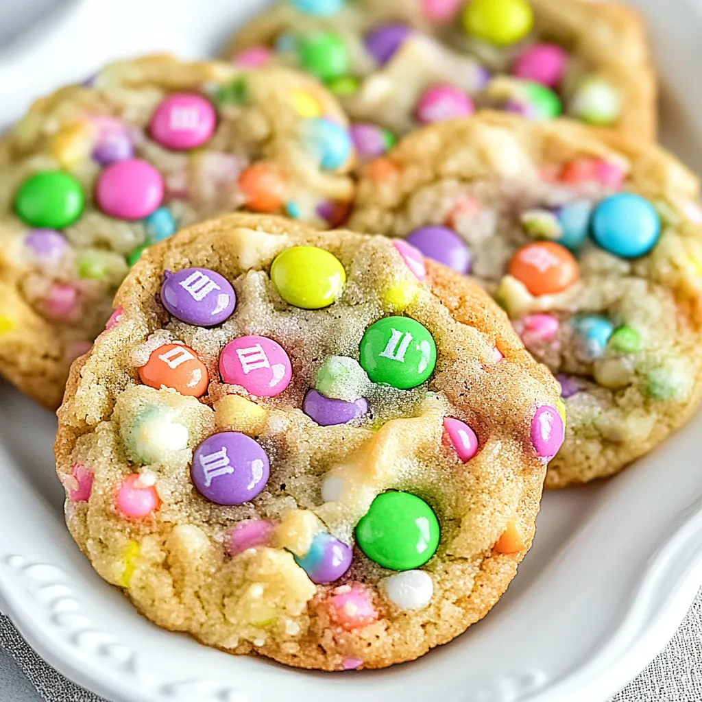 Easter M&M Cookies