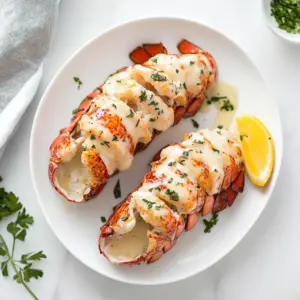 Easy Broiled Lobster Tails