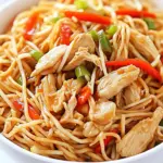 Easy Chicken Chow Mein