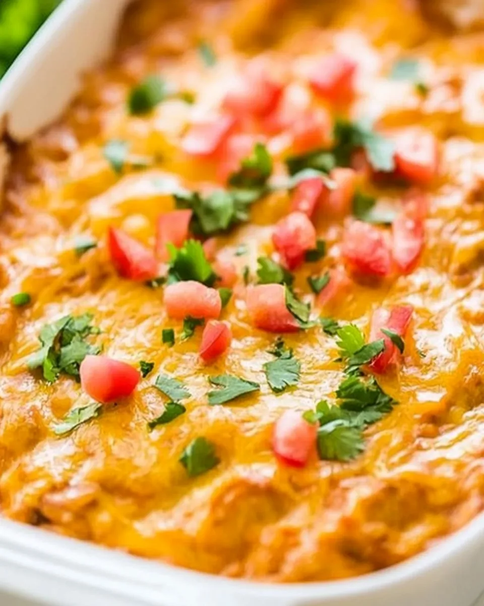 Easy Chicken Enchilada Bake