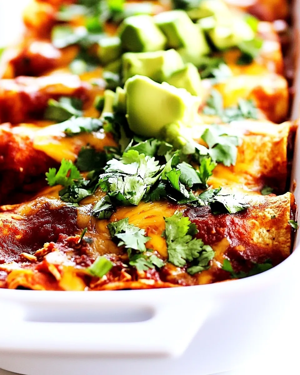 Easy Chicken Enchilada