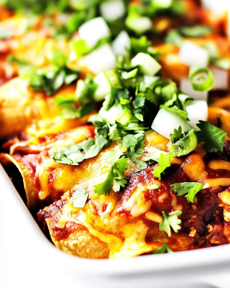 Easy Chicken Enchilada