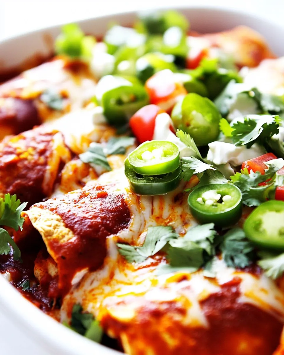 Easy Chicken Enchilada