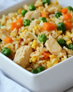 Easy Chicken Fried Rice