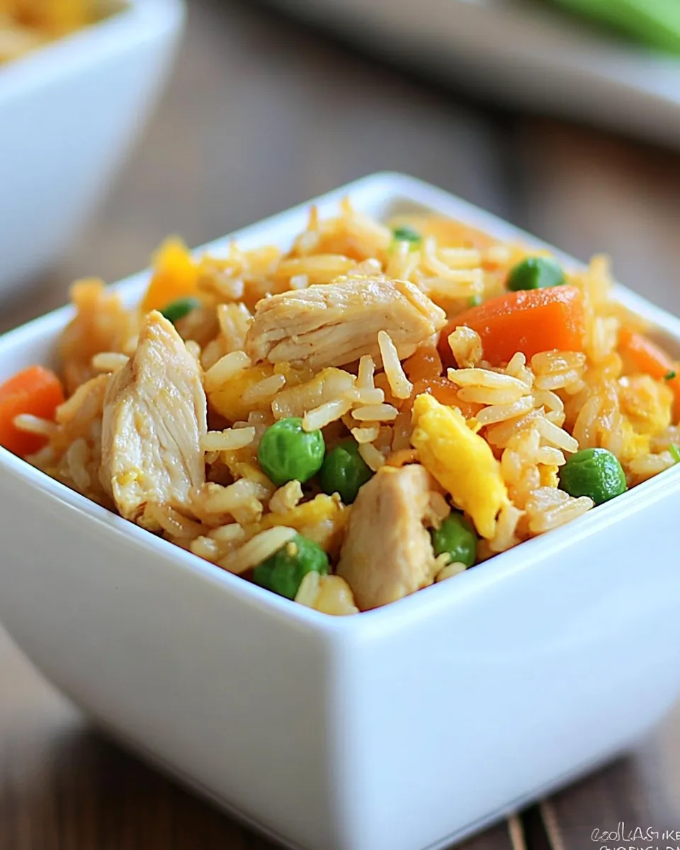 Easy Chicken Fried Rice