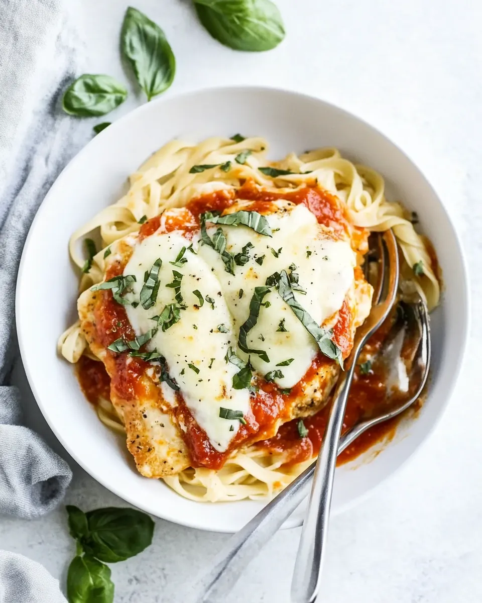Easy Chicken Parmigiana