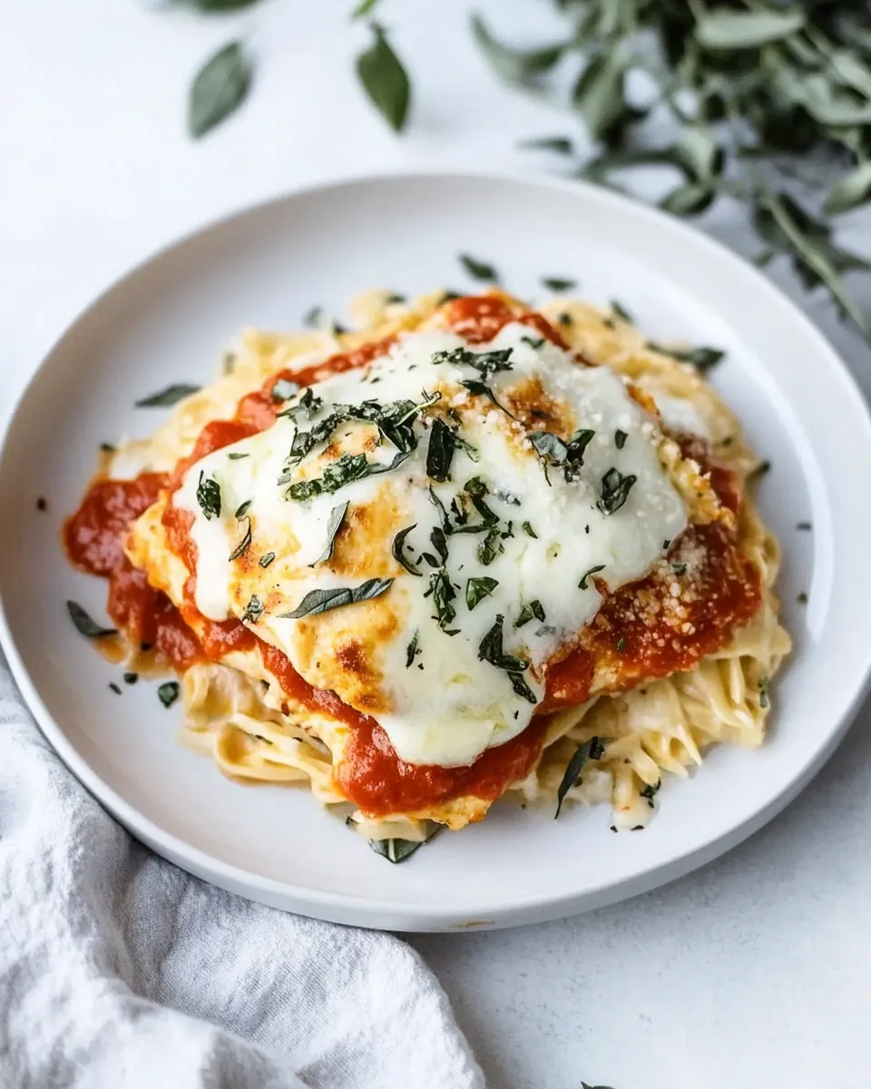 Easy Chicken Parmigiana