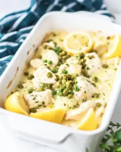 Easy Chicken Piccata Casserole