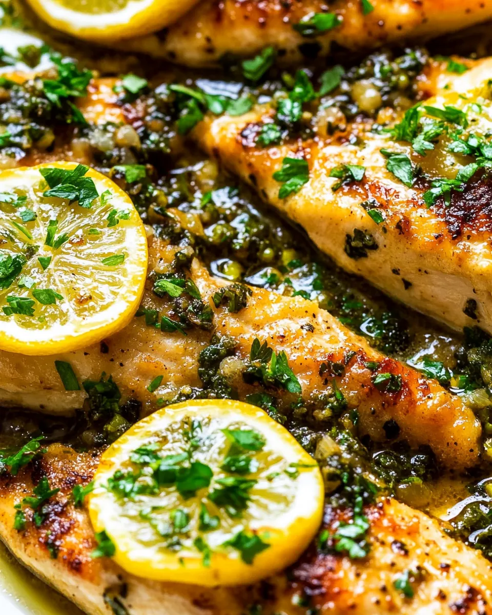 Easy Chicken Piccata