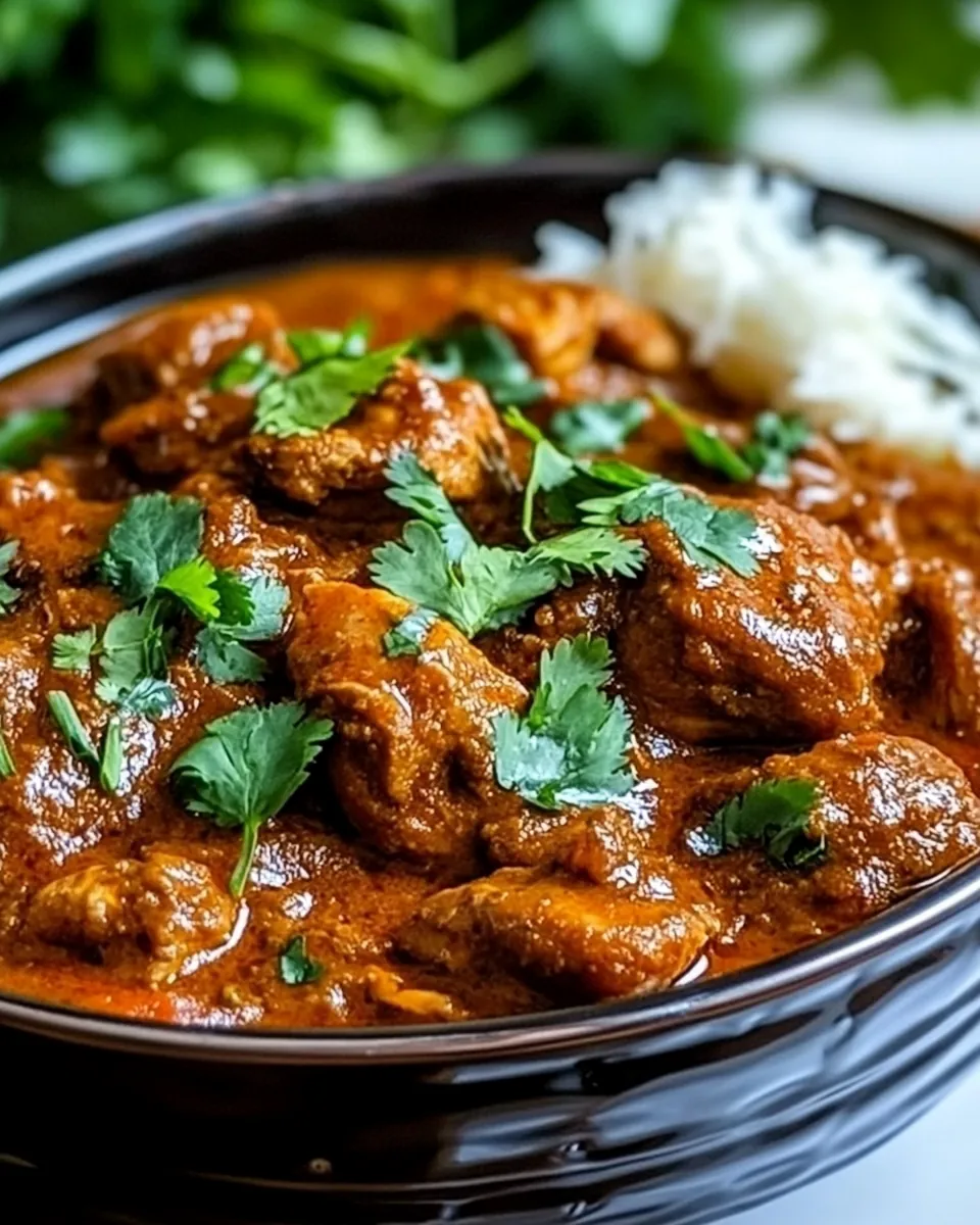 Easy Chicken Rogan Josh