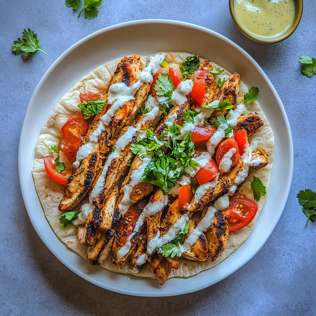 Easy Chicken Shawarma