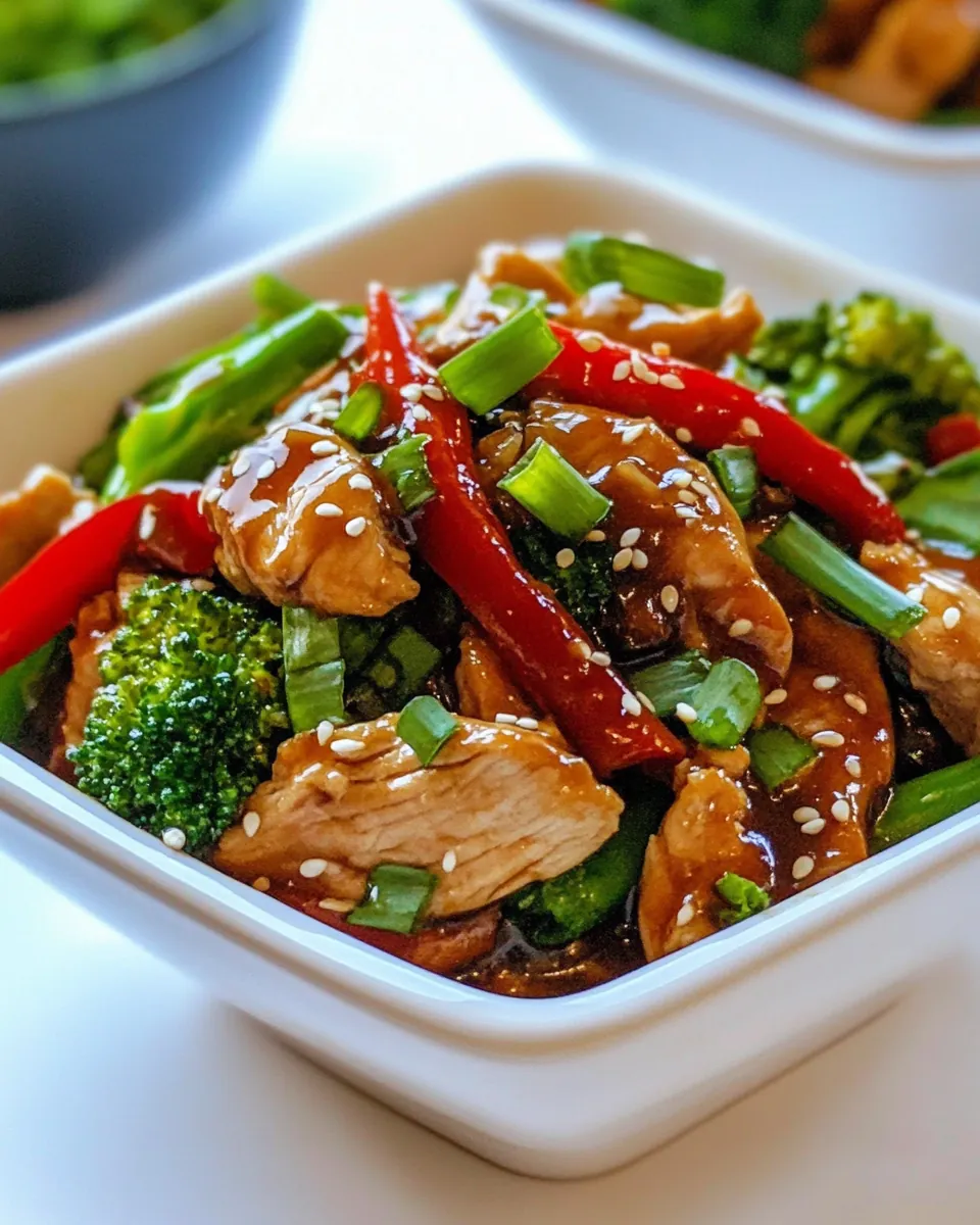 Easy Chicken Stir Fry