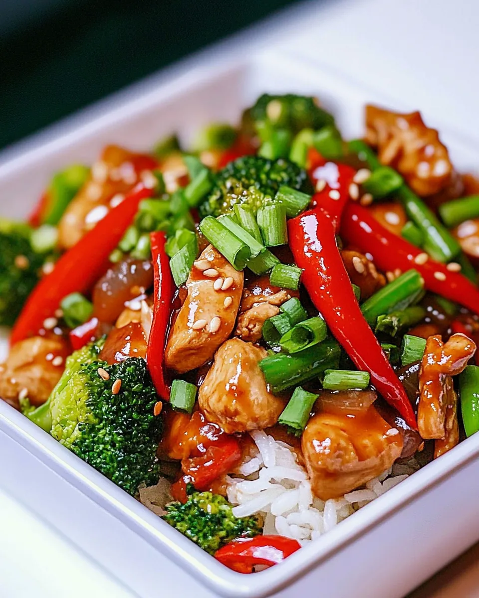 Easy Chicken Stir Fry