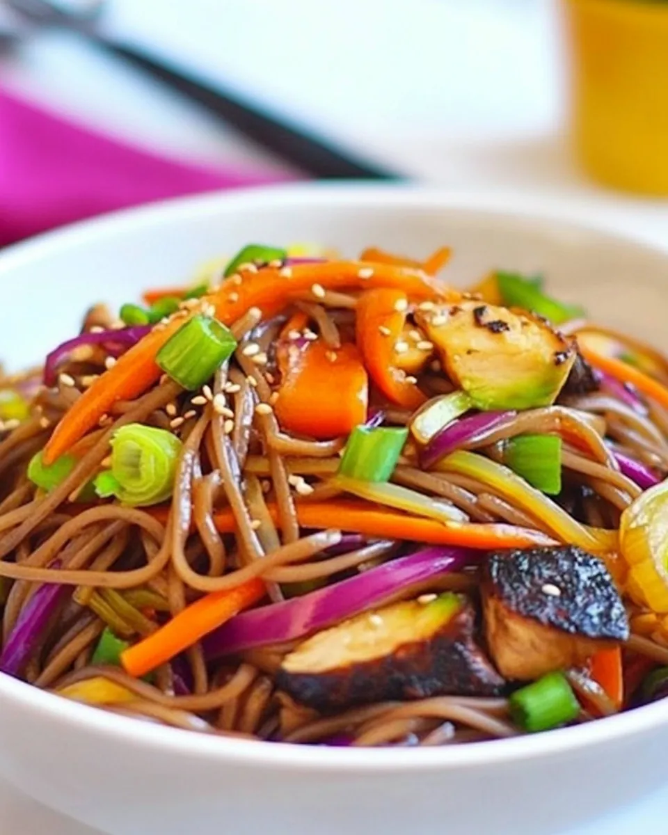 Easy Chicken Stir Fry Noodles