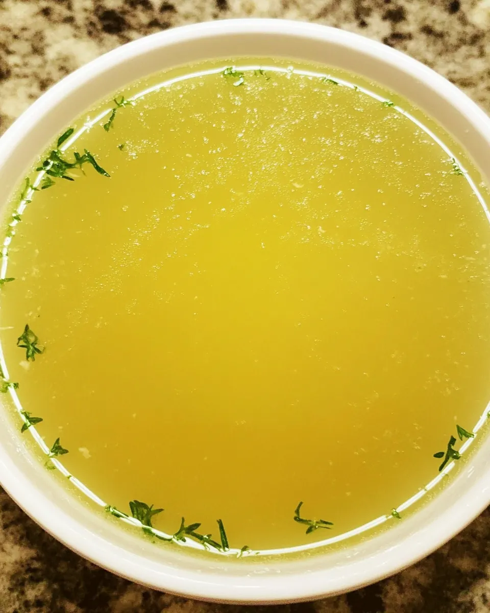 Easy Chicken Stock