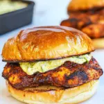 Easy Copycat Popeyes Blackened Chicken Sandwich