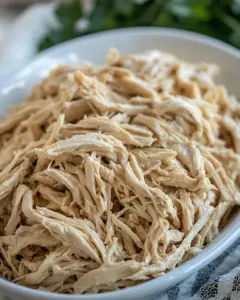 Easy CrockPot Shredded Chicken