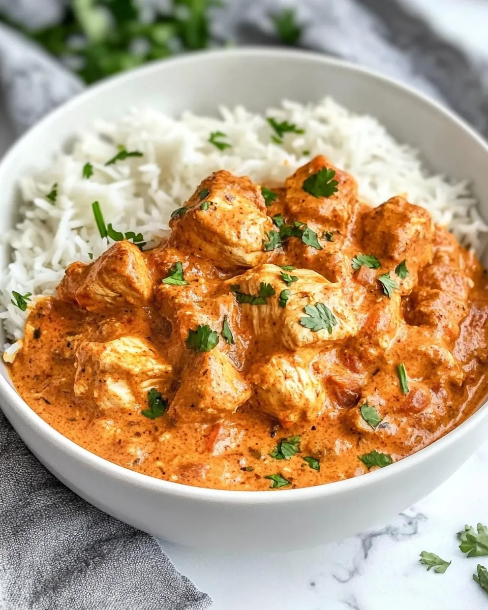 Easy Crockpot Chicken Tikka Masala