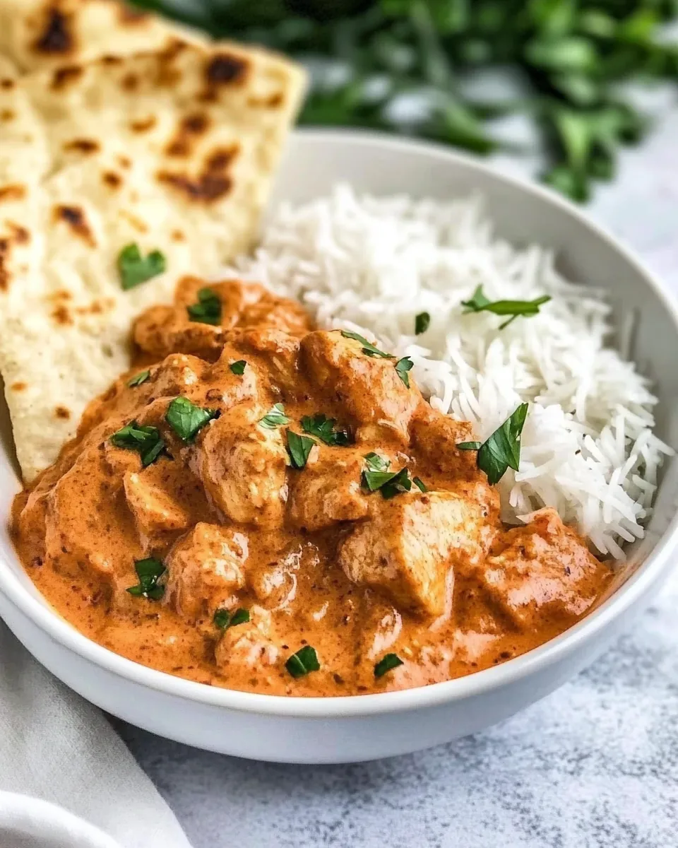 Easy Crockpot Chicken Tikka Masala