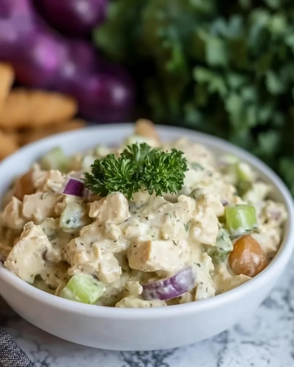Easy Curried Chicken Salad