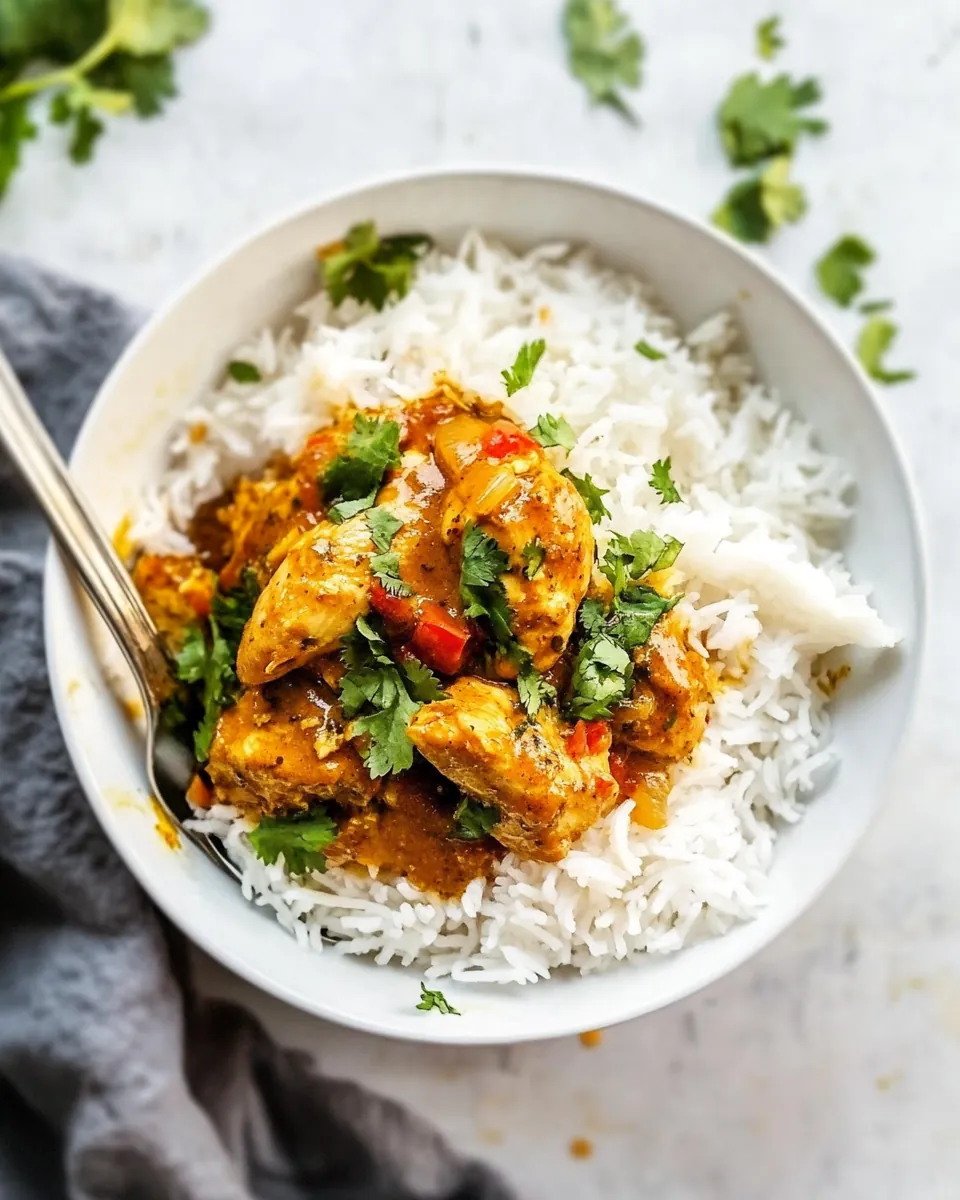 Easy Curry Chicken