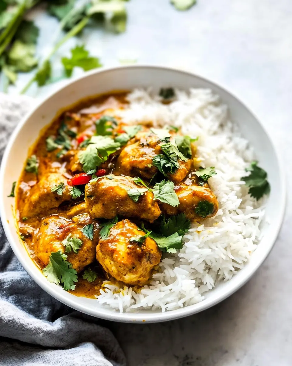 Easy Curry Chicken