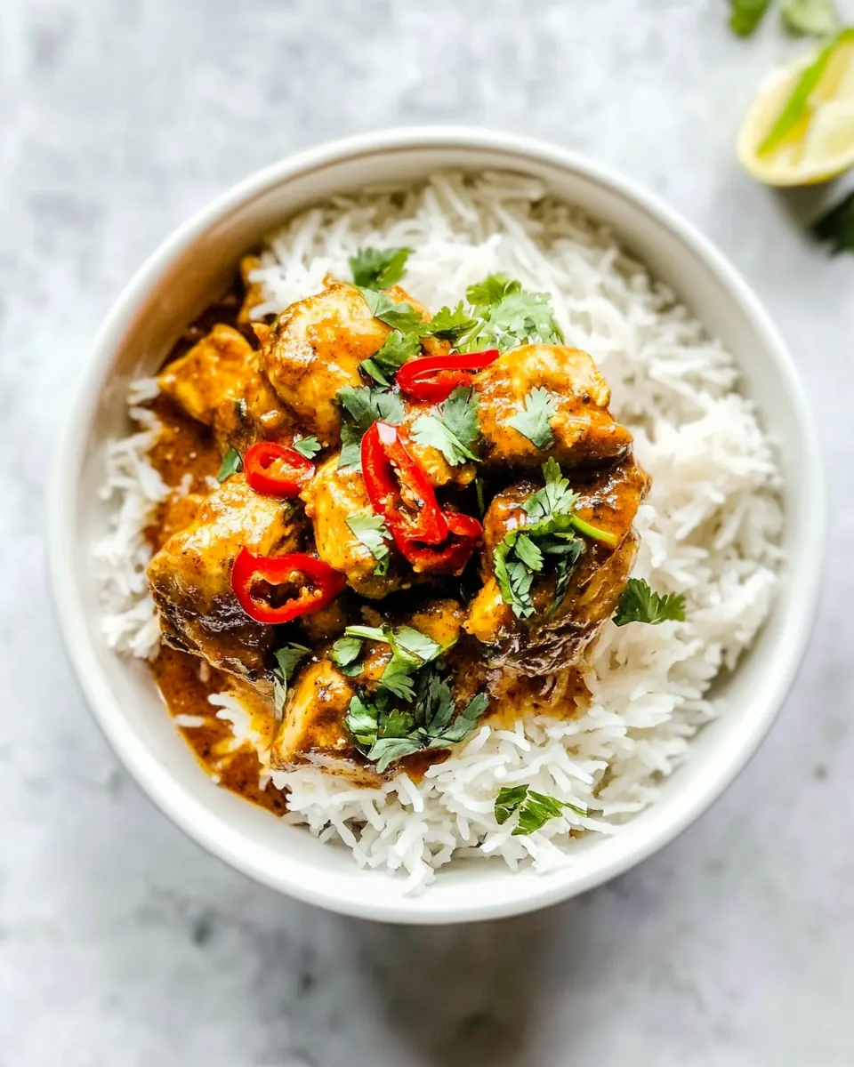 Easy Curry Chicken