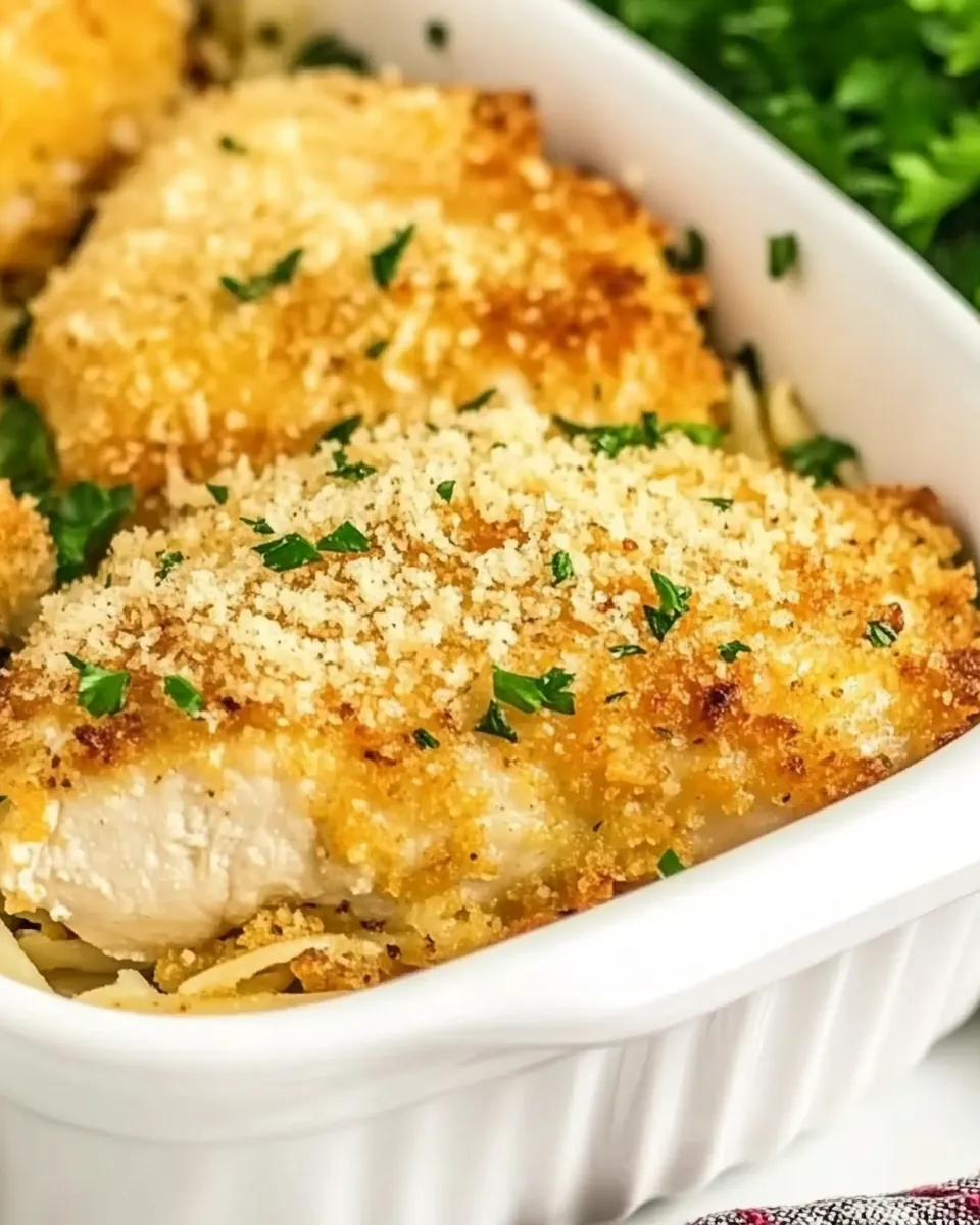 Easy Garlic Parmesan Chicken