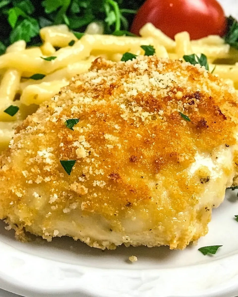 Easy Garlic Parmesan Chicken