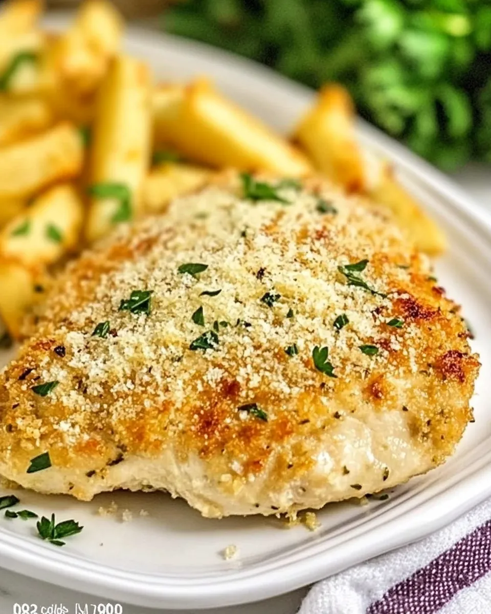 Easy Garlic Parmesan Chicken