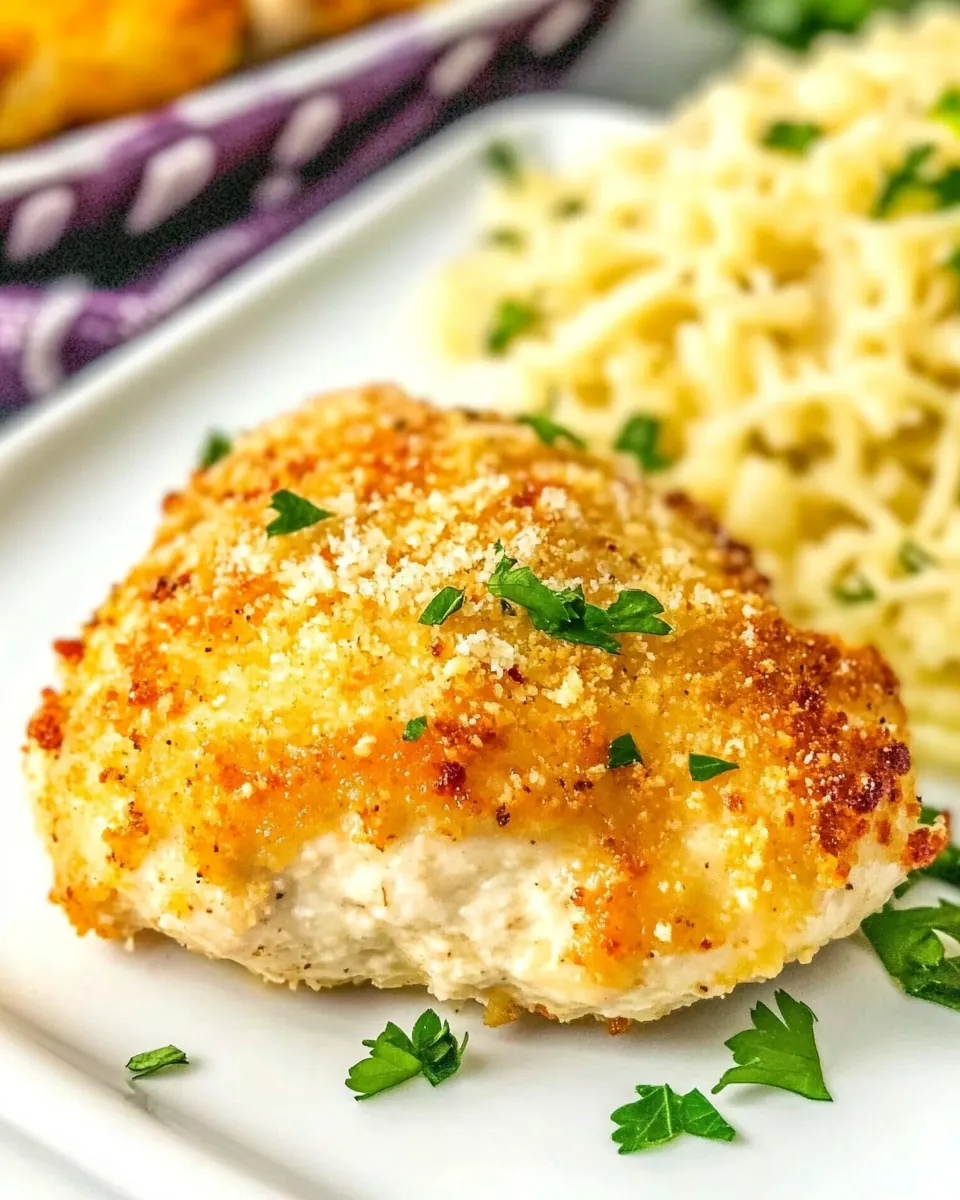 Easy Garlic Parmesan Chicken