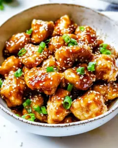 Easy Gluten Free Healthy Sesame Chicken
